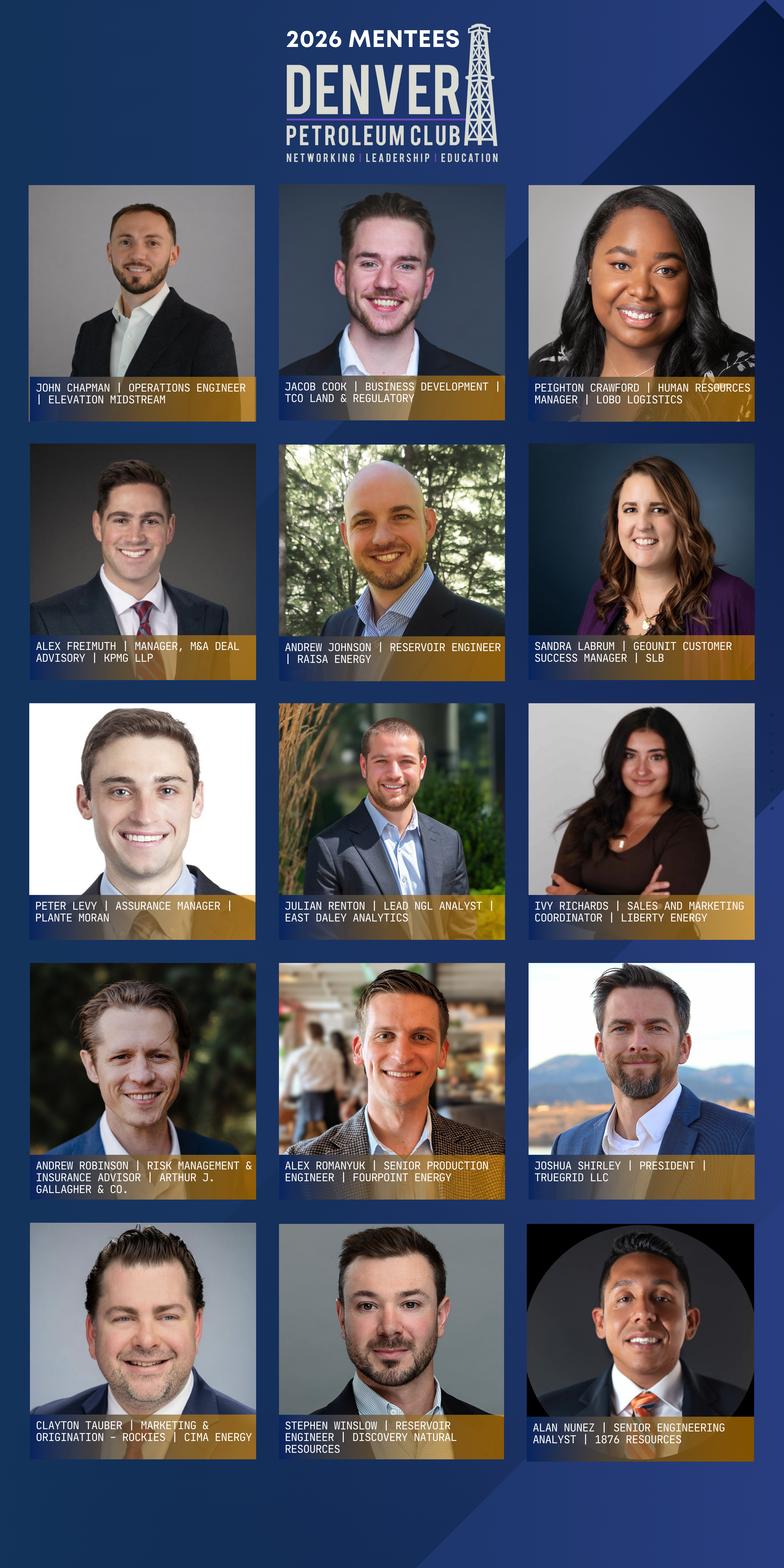 2026 Mentor Program Mentees 2026 Mentor Program Mentees